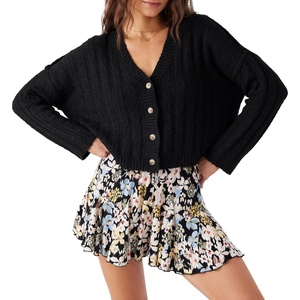 image:imageONEILL Womens Ferris ButtonFront Cardigan Sweater  Relaxed Fit Long Sleeve Button Down CardiganBlack