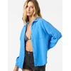 image:imageONEILL Womens Leni Double Gauze Top  Long Sleeve Lightweight Button Up Shirt for WomenRegatta