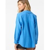 image:imageONEILL Womens Leni Double Gauze Top  Long Sleeve Lightweight Button Up Shirt for WomenRegatta
