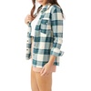 image:imageONEILL Womens Oversized Flannel Top  Comfortable and Casual Long Sleeve Button Up Shirts for WomenSlate