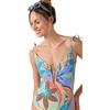 image:imageONEILL Womens One Piece Bathing Suit  Medium to Full Coverage One Piece Swimsuits for Women with Adjustable StrapsMul