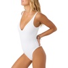 image:imageONEILL Womens One Piece Bathing Suit  Medium to Full Coverage One Piece Swimsuits for Women with Adjustable StrapsWhite