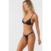image:imageONEILL Womens Seaside Triangle Bikini Top  Tri Top for Women with Adjustable Straps and Removable Bra PadsBlack 1