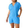 image:imageONEILL Womens Short Sleeve Romper  Comfortable And Casual Rompers For Women One Piece JumpsuitRegatta