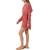 image:imageONEILL Womens Cami Swimsuit Coverup  Short Button Front Beach Cover Up DressDusty Cedar  Saltwater Solids Cami