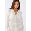 image:imageONEILL Womens Cami Swimsuit Coverup  Short Button Front Beach Cover Up DressVanilla  Saltwater Solids Cami