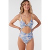 image:imageONEILL Womens One Piece Bathing Suit  CutOut One Piece Swimsuit for Women with Adjustable StrapsEmmy Floral