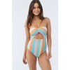 image:imageONEILL Womens One Piece Bathing Suit  CutOut One Piece Swimsuit for Women with Adjustable StrapsMayan Stripe