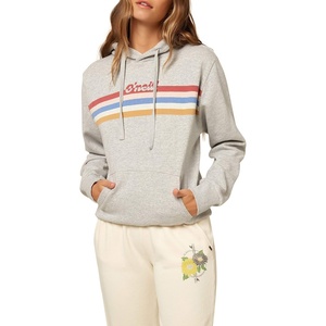 image:imageONEILL Womens Fleece Hoodie  Womens Sweatshirt with Front Pocket Comfortable Hooded Sweatshirt for WomenHeather Grey  Livie