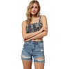 image:imageONEILL Womens Angus Denim Shorts  Distressed MidRise Jean Shorts for Women with CutOff Hem Detail and PocketsDrifter  Angus