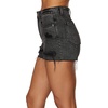 image:imageONEILL Womens Angus Denim Shorts  Distressed MidRise Jean Shorts for Women with CutOff Hem Detail and PocketsWashed Black  Angus