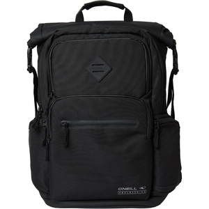 image:imageONEILL Mens Bag 28L Backpack Dk Heather GreyBlack  Odyssey Trvlr 37l