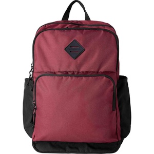 image:imageONEILL Mens Bag 28L Backpack Dk Heather GreyBurgundy  School Bag 28l