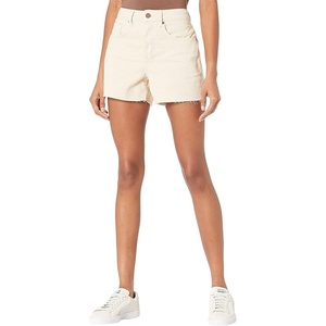 image:imageONEILL Womens Angus Denim Shorts  Distressed MidRise Jean Shorts for Women with CutOff Hem Detail and PocketsBone  Kellerman Bone