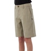 image:imageONEILL Boys 18 Inch Reserve Slub Hybrid Shorts  Water Resistant Boys Shorts with Quick Dry Fabric and PocketsKhaki  Reserve Slub 18