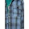image:imageONEILL Girls Flannel Top  Comfortable and Casual Long Sleeve Button Up Shirts for GirlsCaribbean Blue  Bristol