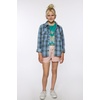 image:imageONEILL Girls Flannel Top  Comfortable and Casual Long Sleeve Button Up Shirts for GirlsCaribbean Blue  Bristol