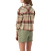 image:imageONEILL Girls Flannel Top  Comfortable and Casual Long Sleeve Button Up Shirts for GirlsMulti Clr