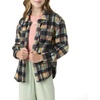 image:imageONEILL Girls Flannel Top  Comfortable and Casual Long Sleeve Button Up Shirts for GirlsSea Spray
