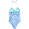 image:imageONEILL Girls One Piece Bathing Suit  Medium to Full Coverage One Piece Swimsuits for GirlsPeriwinkle  Winona Tile Cinched