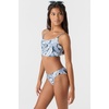 image:imageONEILL Girls Palmetto Tropical Ruched Tankini Swim Set  Adjustable Full Coverage All Over Print  Beach Lifestyle ApparelMulti3
