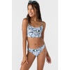 image:imageONEILL Girls Palmetto Tropical Ruched Tankini Swim Set  Adjustable Full Coverage All Over Print  Beach Lifestyle ApparelMulti3
