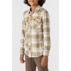 image:imageONEILL Mens Glacier Superfleece Flannel  Long Sleeve Flannel Shirt for Men  Casual ButtonUp ShirtLgt Khaki2  Glacier Plaid Superfleece