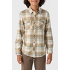 image:imageONEILL Mens Glacier Superfleece Flannel  Long Sleeve Flannel Shirt for Men  Casual ButtonUp ShirtLgt Khaki2  Glacier Plaid Superfleece