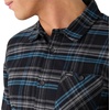 image:imageONEILL Mens Plaid Stretch Flannel  Long Sleeve Flannel Shirt for Men  Casual ButtonUp ShirtBlack