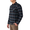 image:imageONEILL Mens Plaid Stretch Flannel  Long Sleeve Flannel Shirt for Men  Casual ButtonUp ShirtBlack