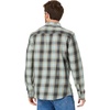 image:imageONEILL Mens Plaid Stretch Flannel  Long Sleeve Flannel Shirt for Men  Casual ButtonUp ShirtDust Blue  Prospect