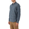image:imageONEILL Mens Plaid Stretch Flannel  Long Sleeve Flannel Shirt for Men  Casual ButtonUp ShirtHeather Grey  Og Jonez