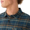 image:imageONEILL Mens Plaid Stretch Flannel  Long Sleeve Flannel Shirt for Men  Casual ButtonUp ShirtMidnight Navy  Redmond