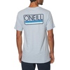 image:imageONEILL Mens for Real Short Sleeve TeeLight Indigo  Headquarters