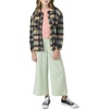 image:imageONEILL Girls Flannel Top  Comfortable and Casual Long Sleeve Button Up Shirts for GirlsSea Spray