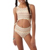 Straw | Lagoon Stripe Cut Out