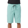 image:imageRESERVOIR ELASTIC WAIST 21 HYBRID SHORTSAqua Wash