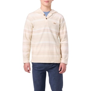 image:imageONEILL Boys Superfleece Poncho  Comfortable Hooded Poncho for Boys with Front PocketCream