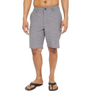 image:imageONEILL Mens 20 Inch Twill Stockton Hybrid Shorts Water Resistant Mens Shorts with Quick Dry Stretch Fabric and PocketsGrey 1