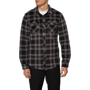 image:imageONEILL Mens Glacier Superfleece Flannel  Long Sleeve Flannel Shirt for Men  Casual ButtonUp ShirtBlack 3