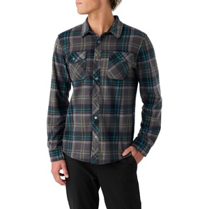 image:imageONEILL Mens Glacier Superfleece Flannel  Long Sleeve Flannel Shirt for Men  Casual ButtonUp ShirtGraphite 1