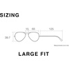 image:imageONEILL 9061 Wrap Around Large Fit Polarized Sunglasses for Men 65 mm UV400 ProtectionMatte Tort