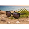 image:imageONEILL BAY 20 Womens Square Cateye Polarized SunglassesUV400 Protection 54 mmMatte Black