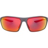 image:imageONEILL BREAKWATER 20 Mens Sports Performance High Wrap Polarized Sunglasses UV400 Protection 71 mm Mirror LensMatte Gray
