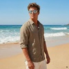image:imageONEILL CLOUDBREAK 20 Retro Round Polarized Sunglasses for Men and Women UV400 Protection 50 mmGloss Crystal