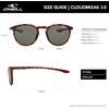 image:imageONEILL CLOUDBREAK 20 Retro Round Polarized Sunglasses for Men and Women UV400 Protection 50 mmMatte Black