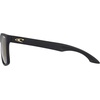 image:imageONEILL Harlyn 20 Mens Large Fit Square Polarized Sunglasses 57 mmMatte Black With Gold Mirror Lens