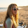 image:imageONEILL MALIKA 20 Womens Polarized Sporty Square Sunglasses 55 MillimetersGloss CrystalTie Dye