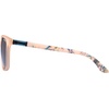 image:imageONEILL MALIKA 20 Womens Polarized Sporty Square Sunglasses 55 MillimetersMatte Coral CrystalBlue Flower Graphic