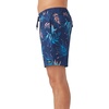 image:imageONEILL Mens 17 Inch Outseam Divergent Swim Trunks with Compression Liner Elastic Waist Mens Swim Trunks Compression SwimNavy